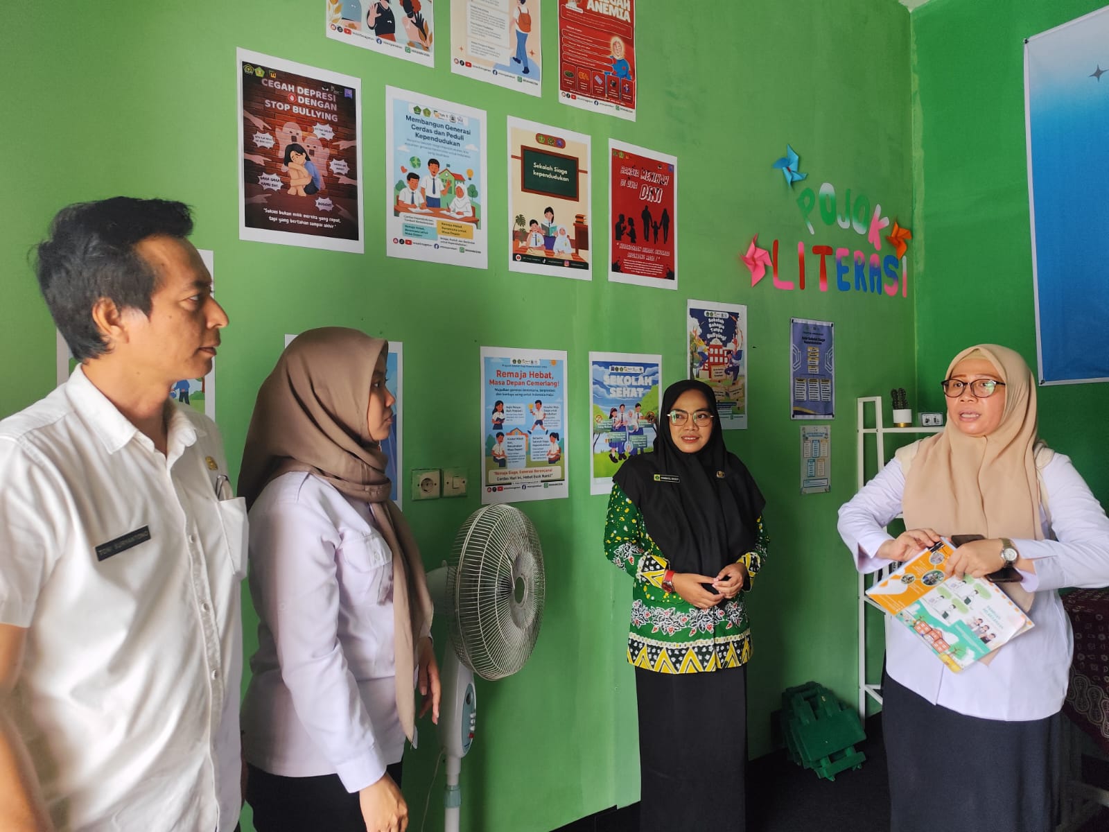 Dinas PPKBPPPA Lakukan Monev Program SSK di MTsN 5 Magetan